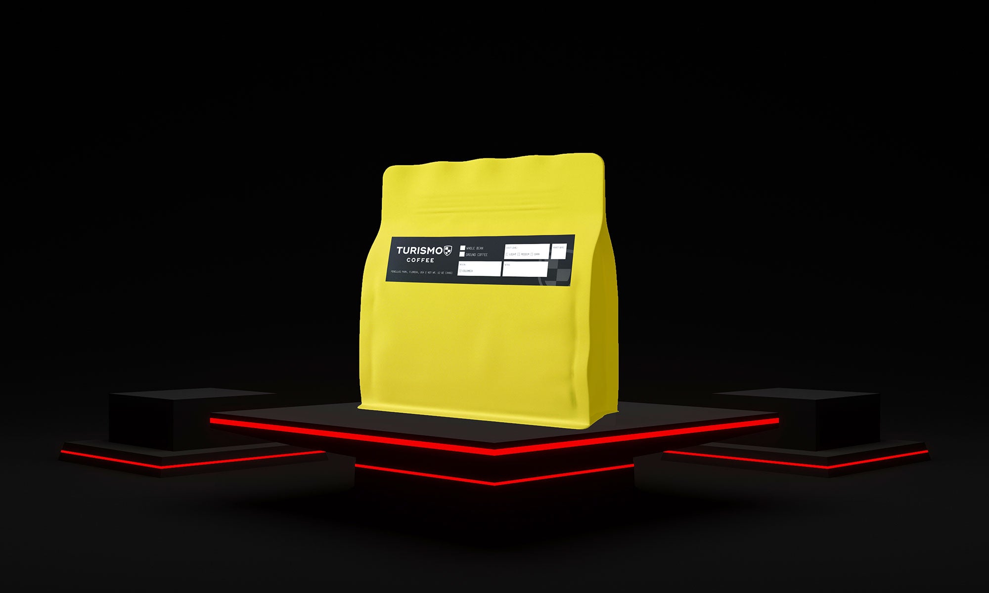 Colombian Dark Roast Whole Bean Coffee - 12oz