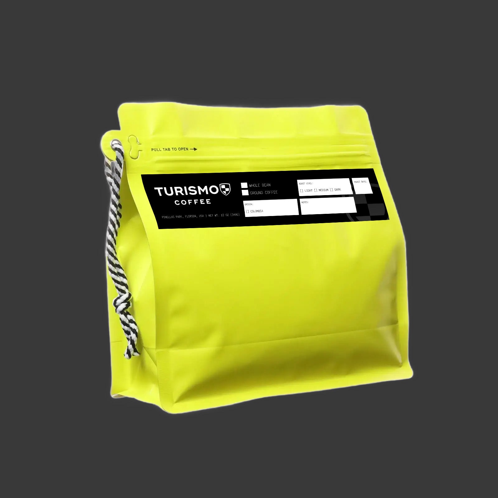 Colombian Medium Roast Whole Bean Coffee - 12oz